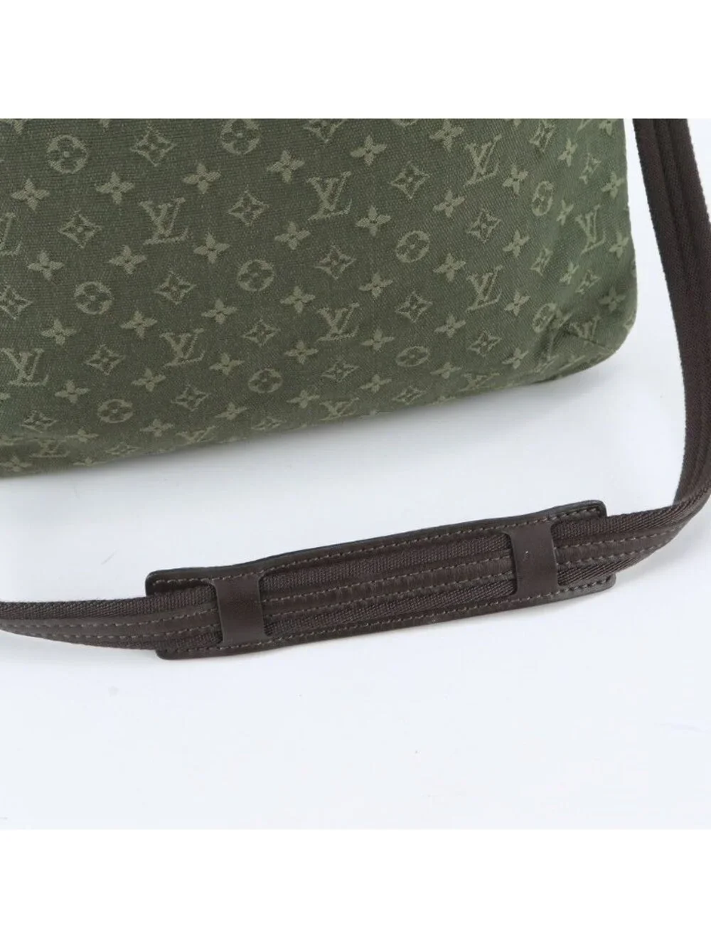Louis Vuitton Monogram Mini Francois Khaki 2-Way Shoulder Bag Tote